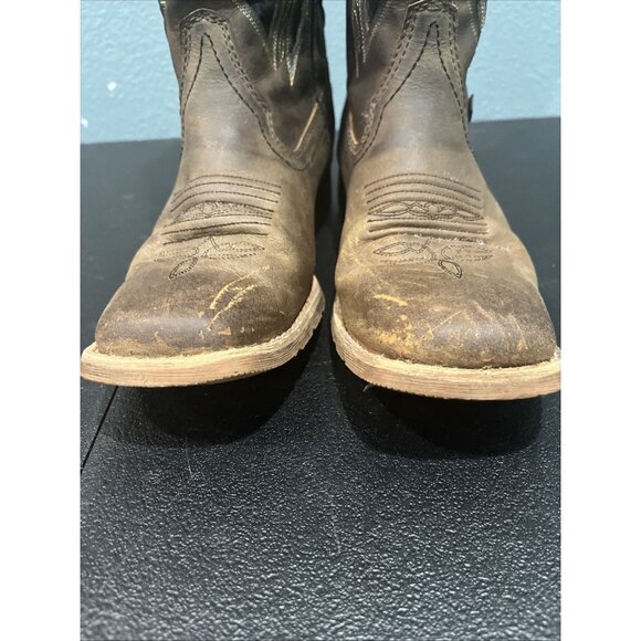 Justin Gypsy Womens Sz 8B Dark Walnut Jaycie Leather Cowboy Boots Western Rodeo - Picture 4 of 9